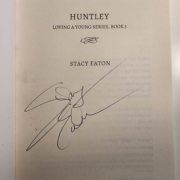 Author Signed! Huntley, Loving a Young Series, Book 3 (Signed Paperback) - Picture 4 of 4